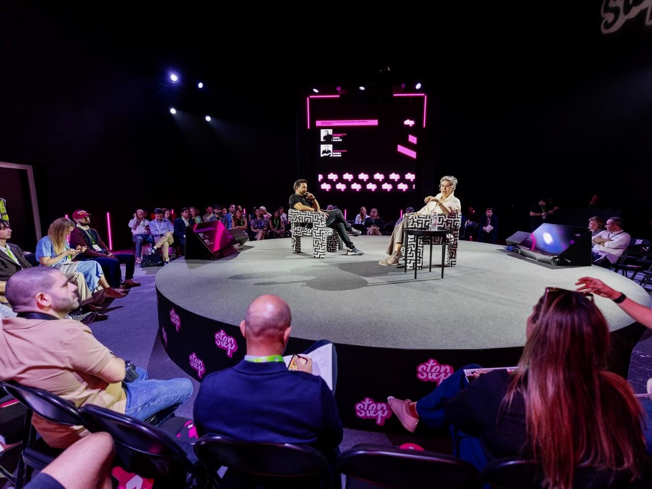The round stage at Step Dubai 2026